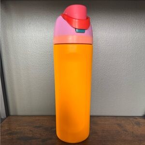 Vibrant Orange Owala Water Bottle